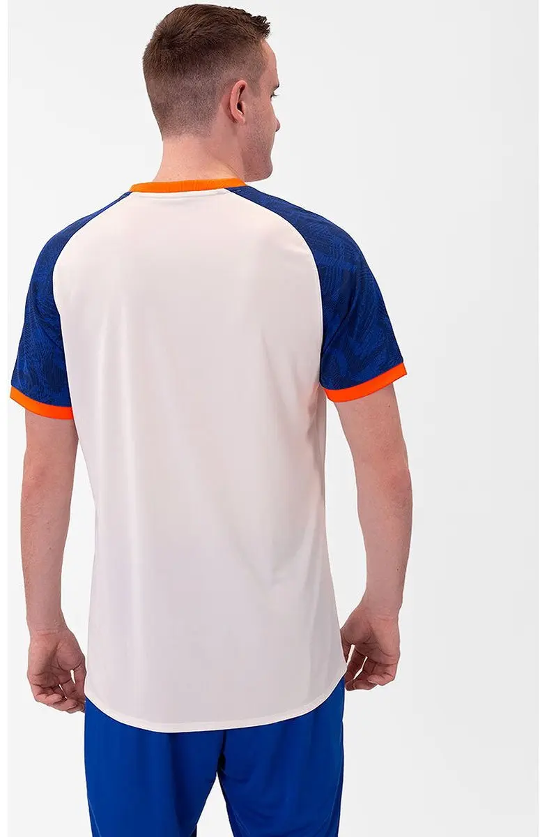 JAKO Iconic Shirt Heren Korte Mouw - Wit - 3XL - afbeelding 4 van 6