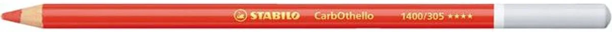 STABILO CarbOthello Kalkpastel Bergrood - 12 Stuks