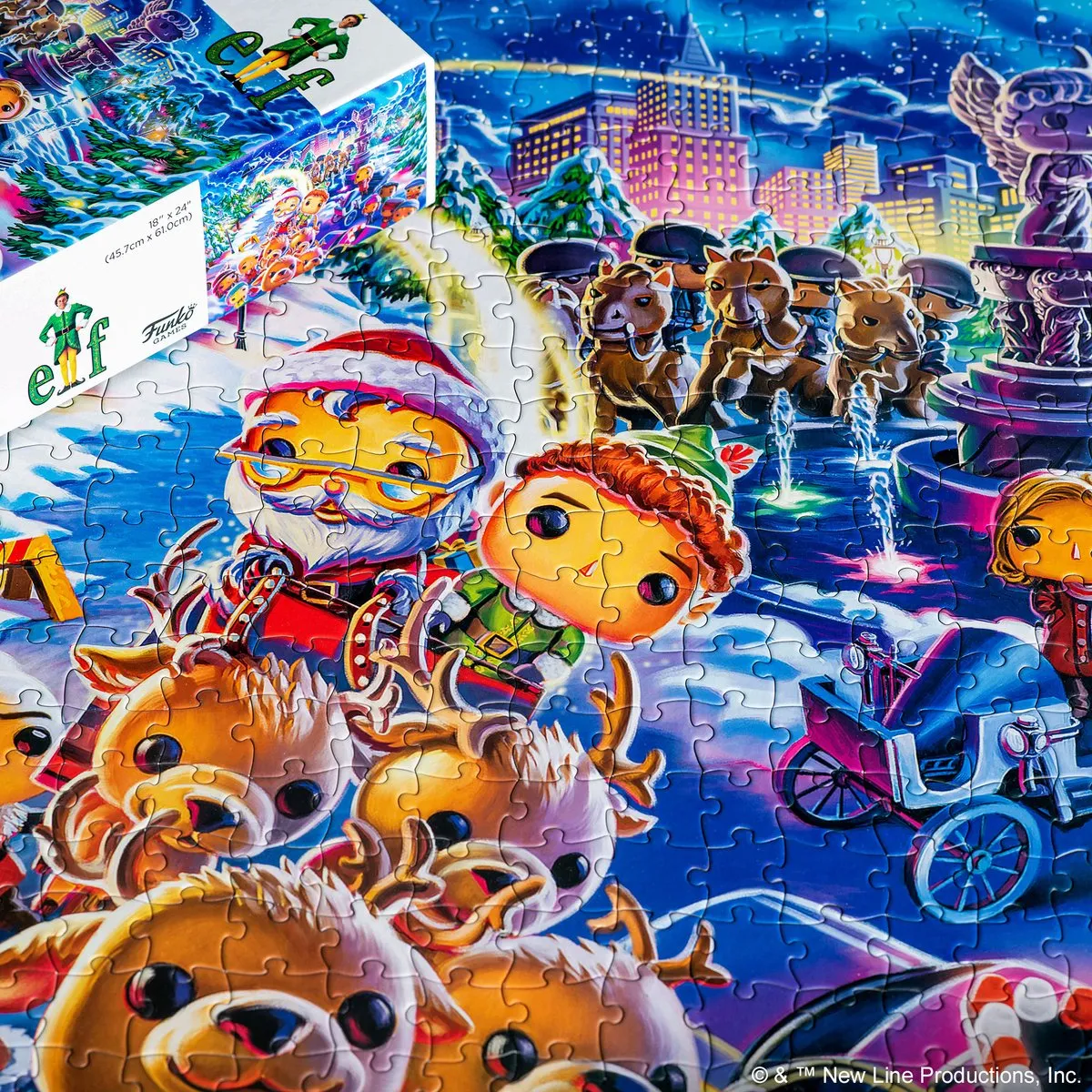 Funko Elf Puzzel POP! Collage 500 Stuks - 45x60cm - Multicolours
