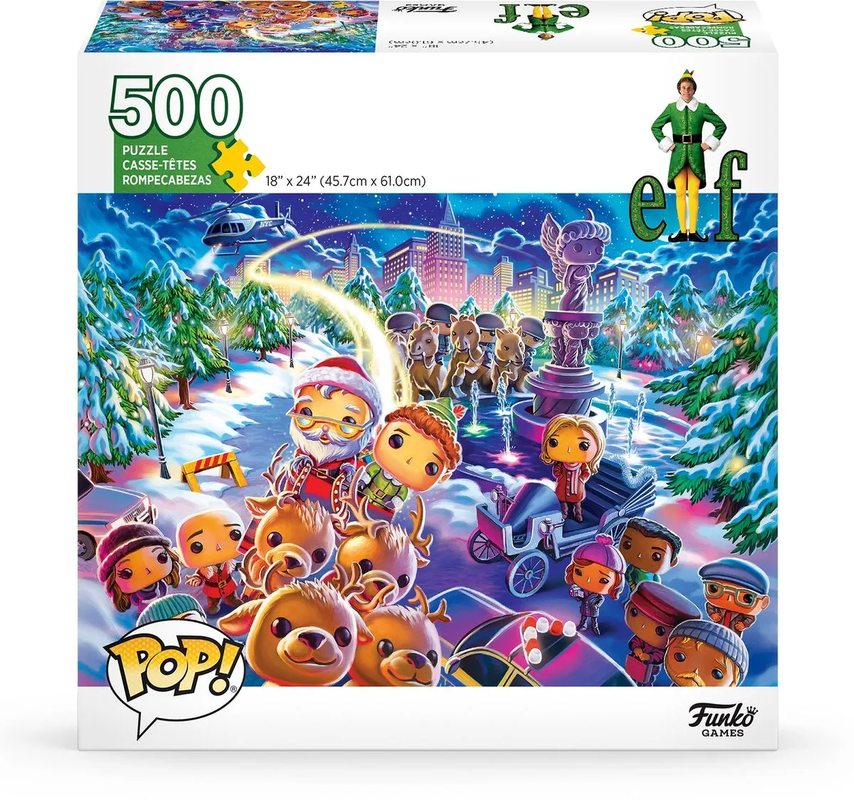 Funko Elf Puzzel POP! Collage 500 Stuks