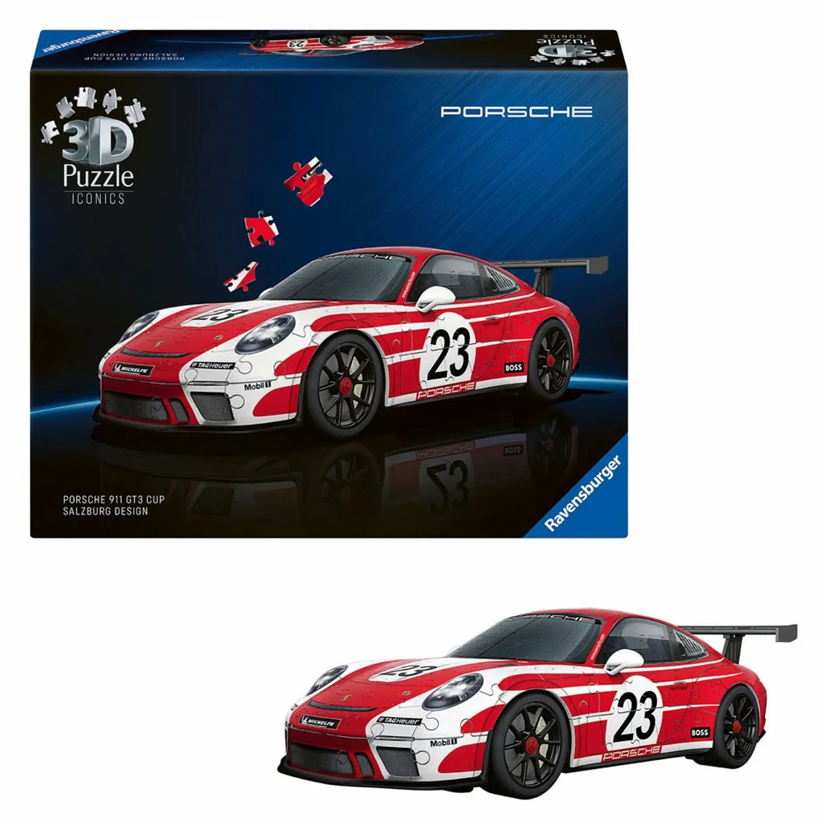Ravensburger Iconics Porsche 911 Salzburg Edition 3D Puzzel - 3911 Stukjes