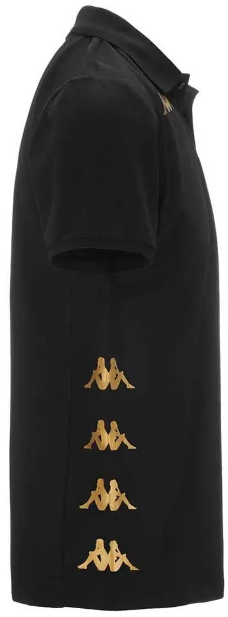 Kappa Banda Gastio Polo Heren - XL - Zwart