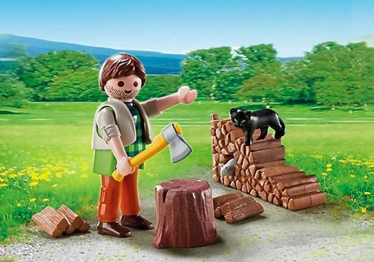 Playmobil Houthakker 5412 - Multicolor - afbeelding 4 van 5