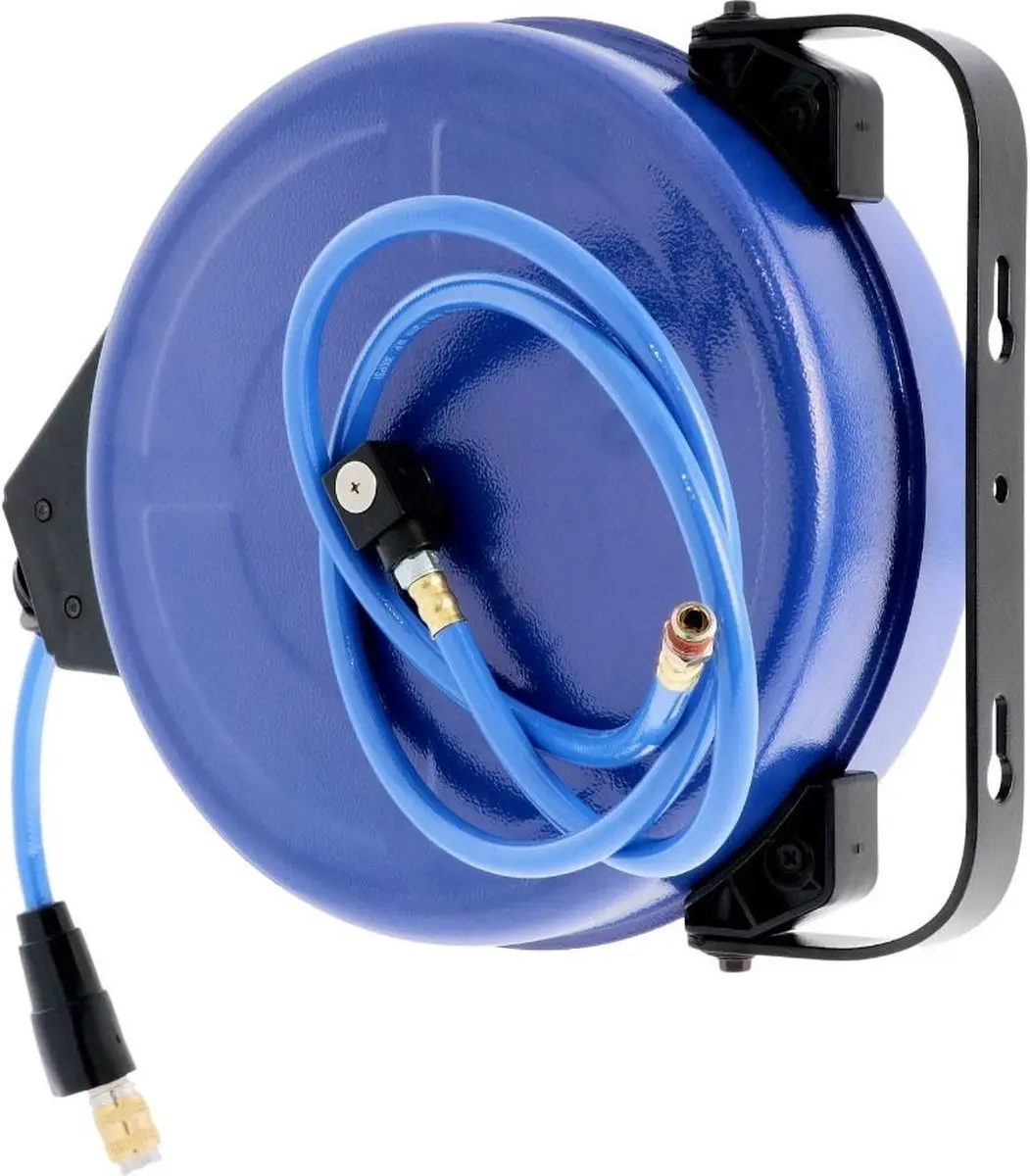 Airpress Luchtslanghaspel PU 20m - 15 bar - Wandmodel - afbeelding 4 van 6