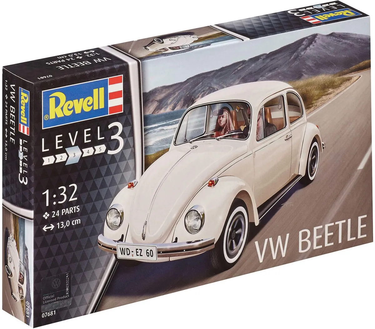 Revell 07681 Volkswagen Kever Modelbouwpakket 1:32