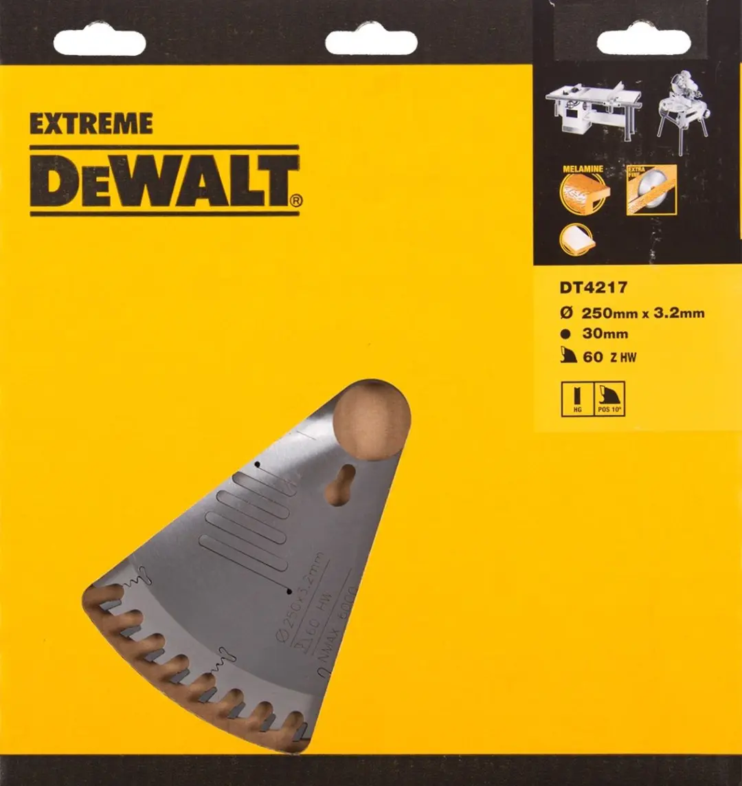 DeWALT Cirkelzaagblad voor Melamine