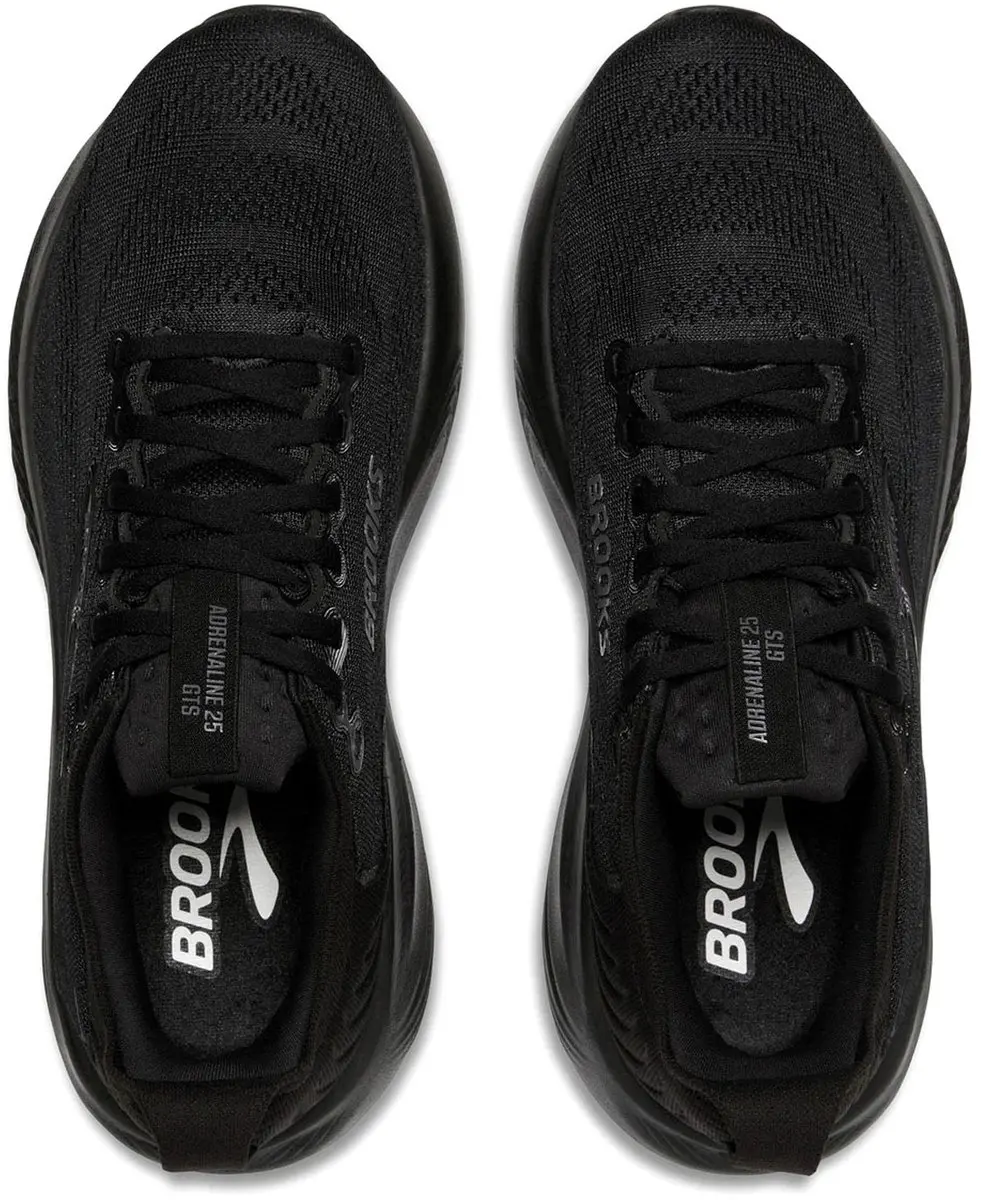 Brooks Adrenaline GTS 25 Heren Hardloopschoenen - 41 - Zwart