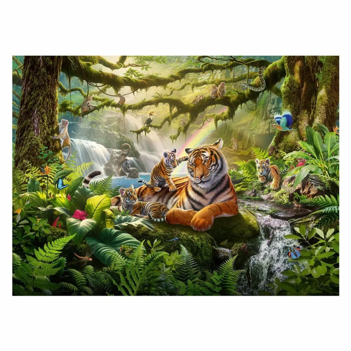 Ravensburger Jungle Wildlife Wonders Legpuzzel 300 XXL Stukken - 12004055