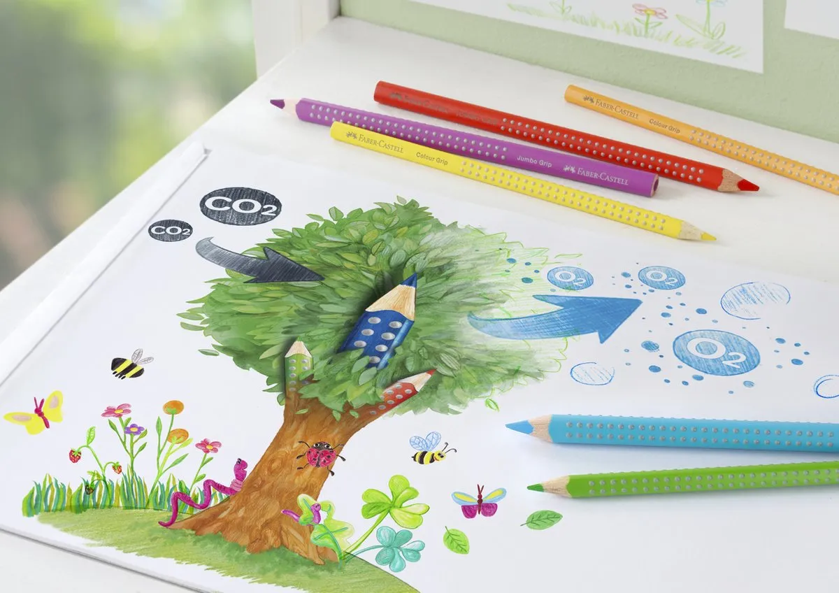 Faber-Castell Grip 2001 Huidskleur Potlood 17 - 1 Stuk
