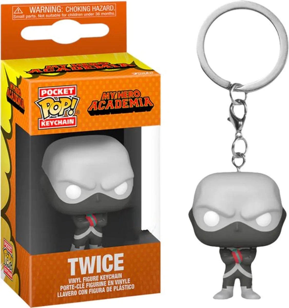 Funko Pop! Pocket My Hero Academia Twice Sleutelhanger - Multi