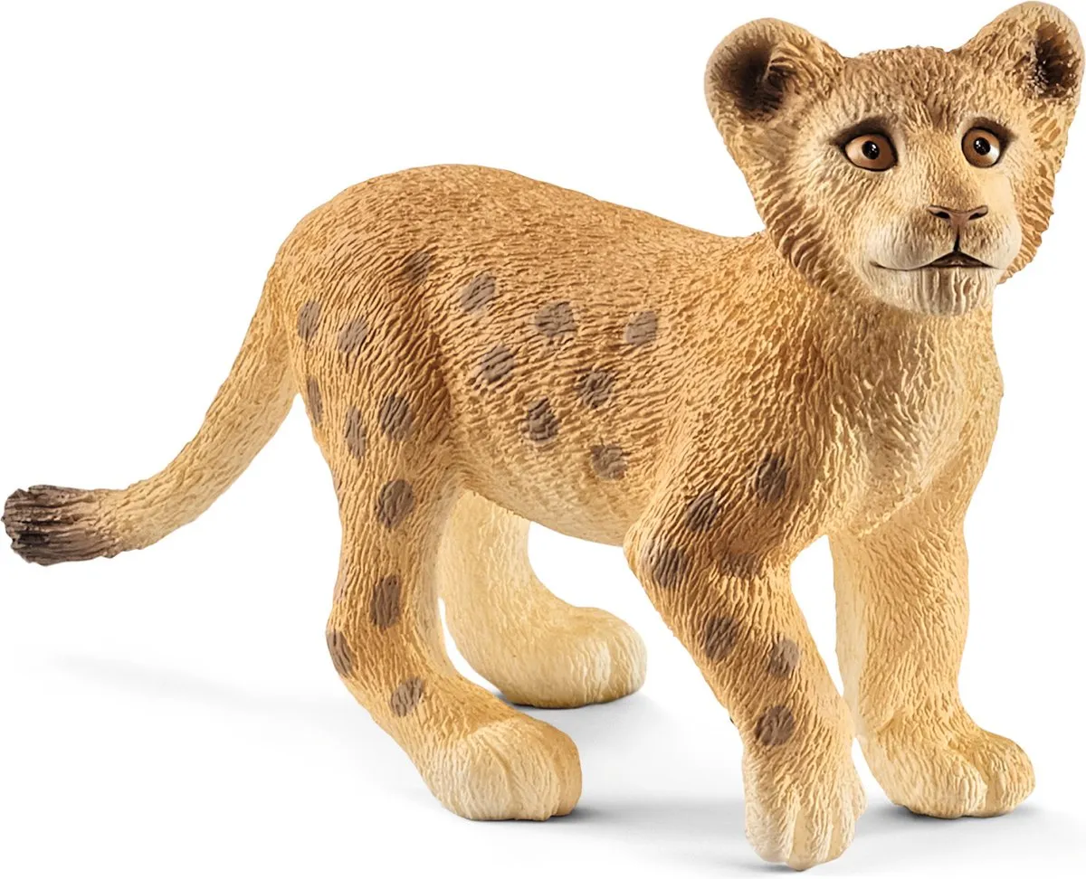 Schleich Leeuwenjong 14813 Speelfiguur - Bruin