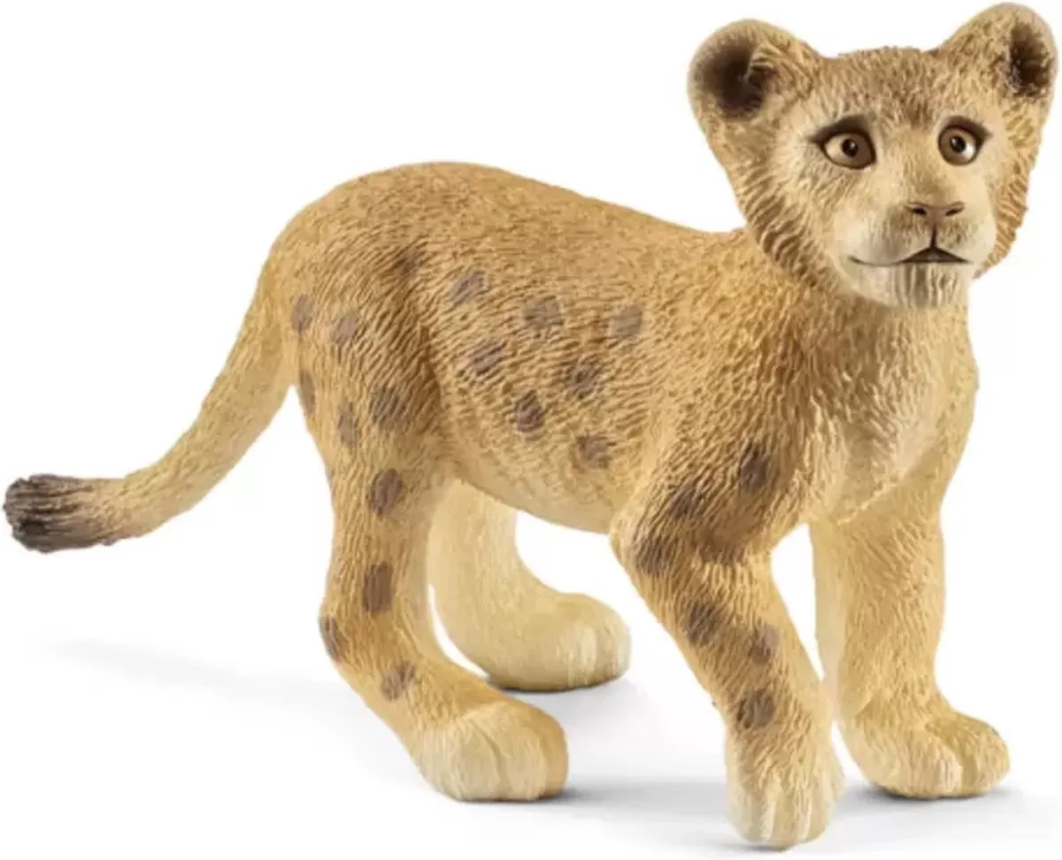 Schleich Leeuwenjong 14813 Speelfiguur - Bruin