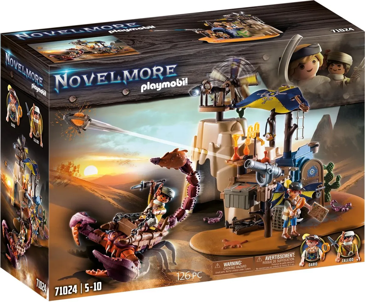 Playmobil Novelmore Sal'ahari Sands Schorpioenenjacht 71024