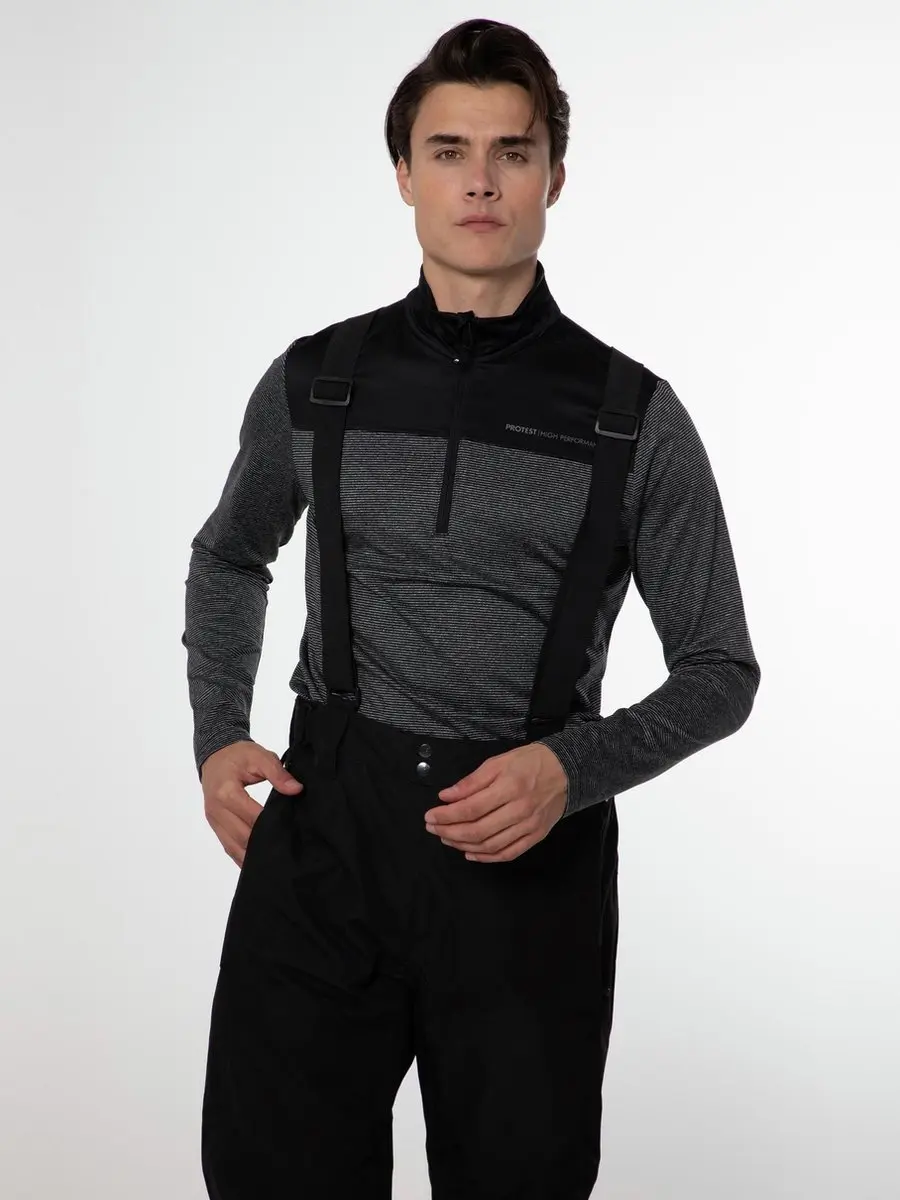 Protest Owens Korte Lengte Ski-/Snowboardbroek S - True Black - afbeelding 5 van 6