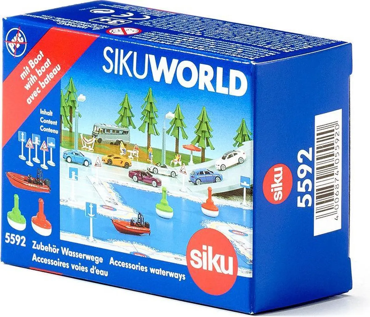 SIKU 5592 World Accessories Waterwegen - Multi - afbeelding 4 van 6