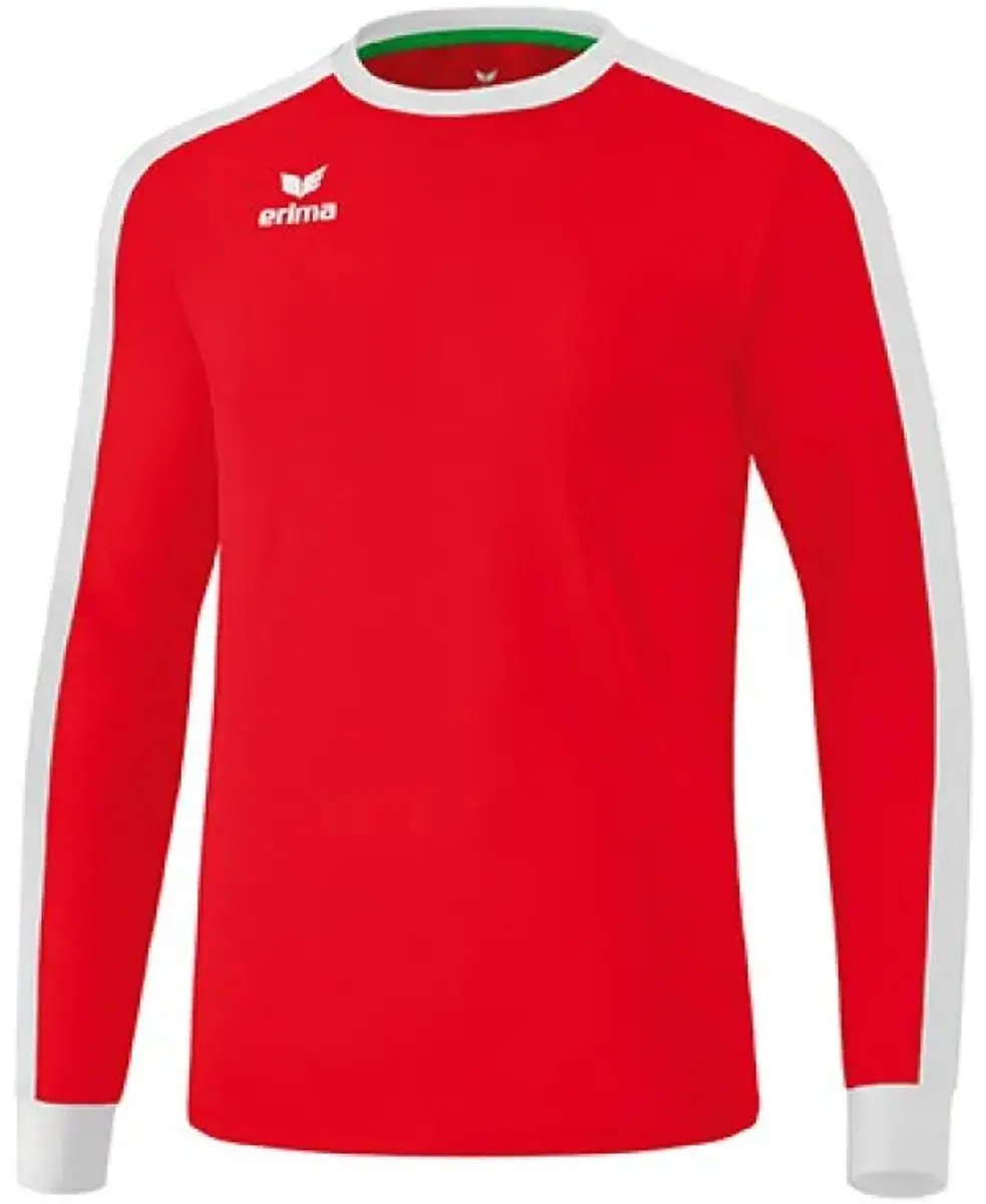Erima Retro Star Shirt Kinderen - Maat 152 - Rood/Wit