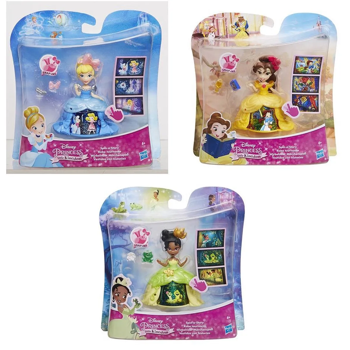 Disney Princess Mini Prinses Tiana Speelfiguur - Multi Color