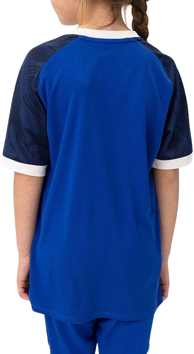 Jako Iconic SS Shirt Junior 128 - Donkerblauw/Wit - afbeelding 5 van 6