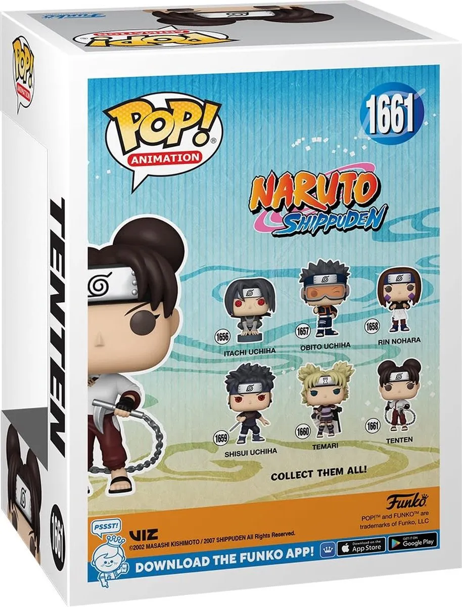 Funko Pop! Naruto Tenten 1661 Vinyl Figuur - Multicolor