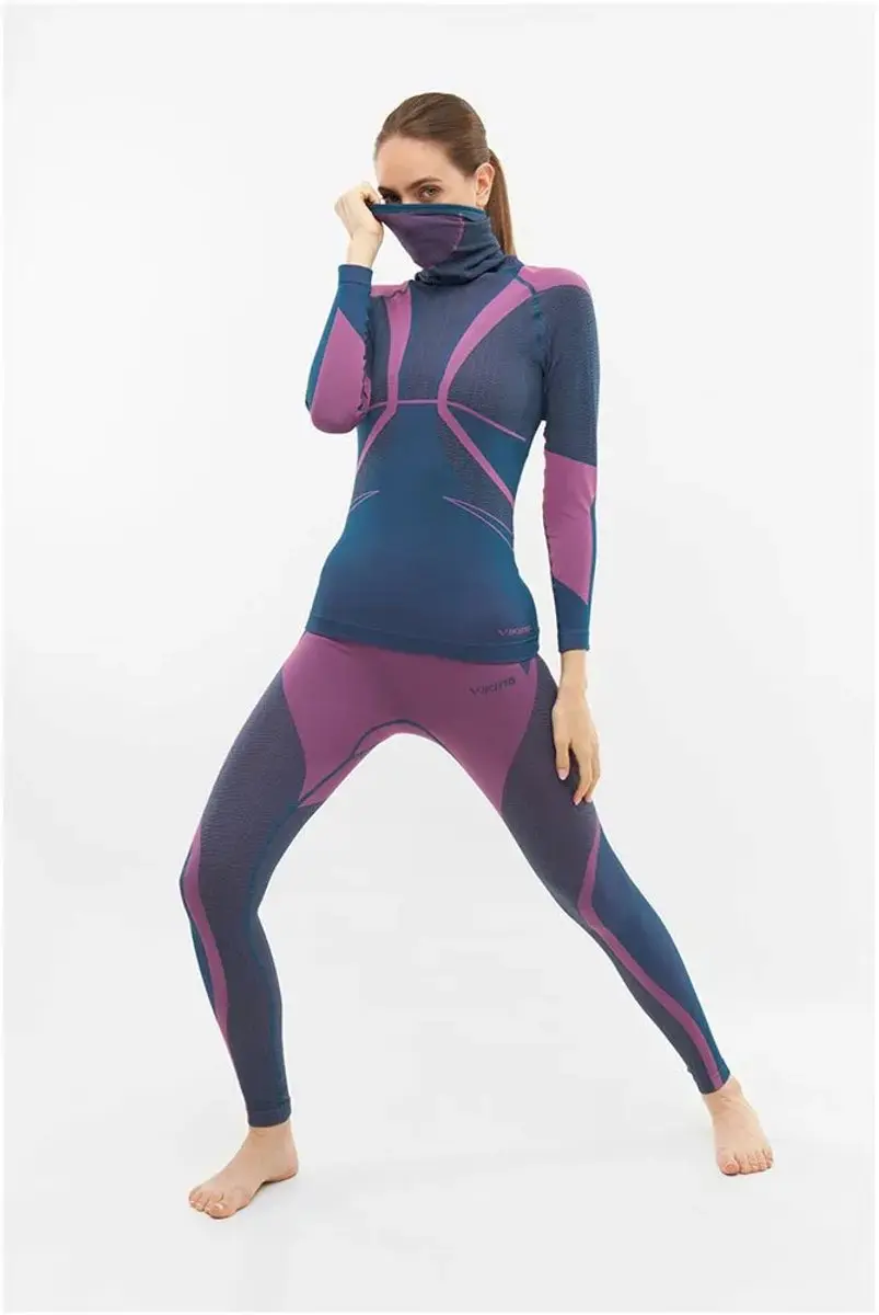 Viking Fusion Lady Set Basislaag Blauw S