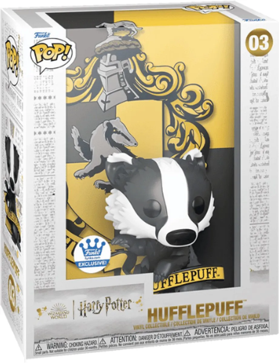 Funko Pop! Movies Harry Potter Art Cover Hufflepuff