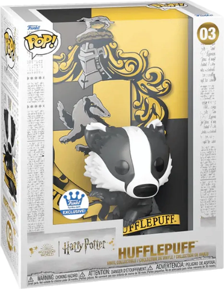 Funko Pop! Movies Harry Potter Art Cover Hufflepuff - Multicolor