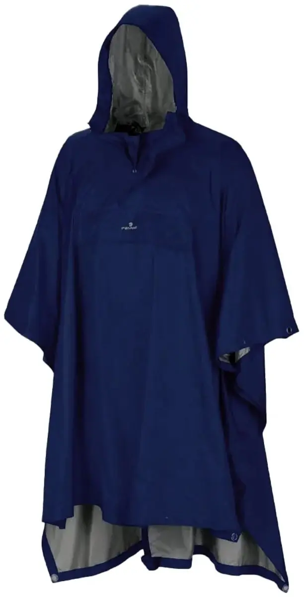 Ferrino Todomodo Ripstop Poncho - L/XL - Blauw - afbeelding 2 van 2