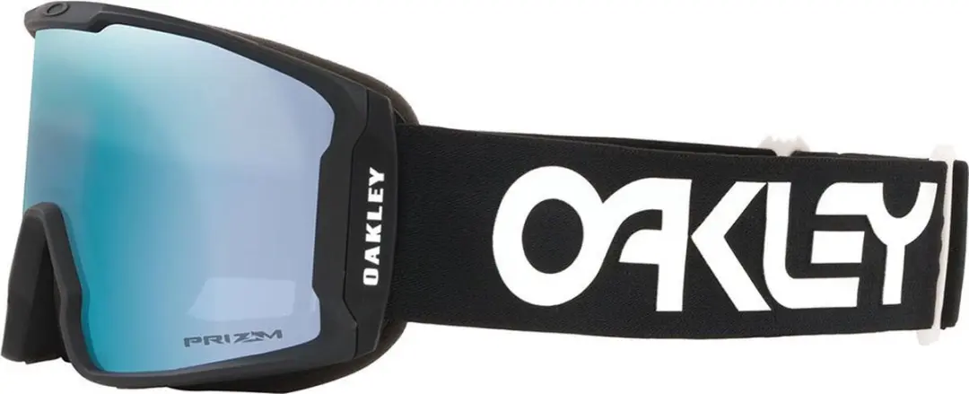 Oakley Line Miner L Skibril Senior - Zwart/Wit