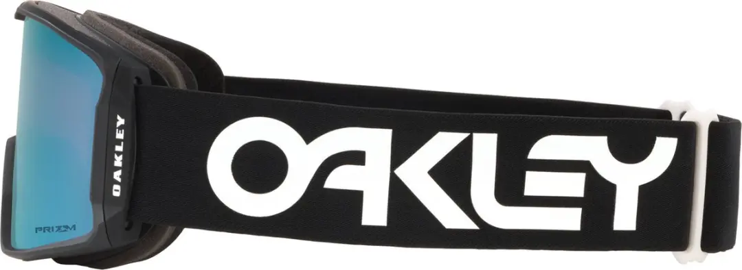 Oakley Line Miner L Skibril Senior - Zwart/Wit