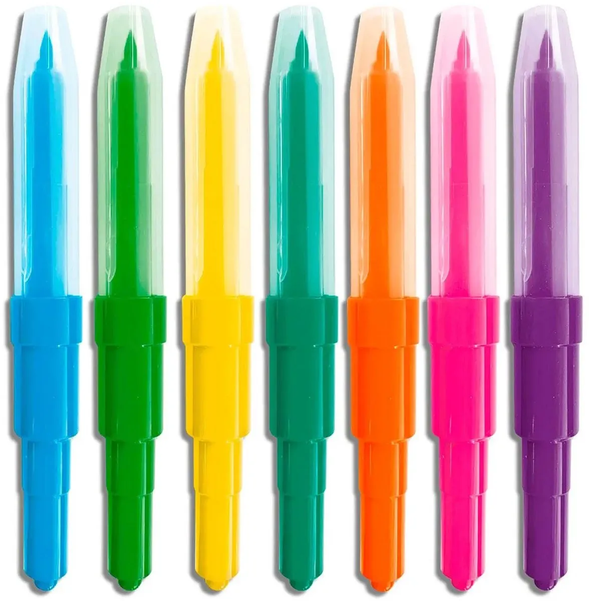 SES Creative Blow Airbrush Pens 7-delig - Meerkleurig