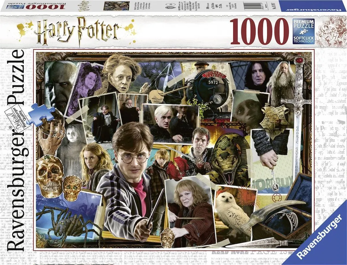 Ravensburger Harry tegen Voldemort Legpuzzel 1000 Stuks - 12000462
