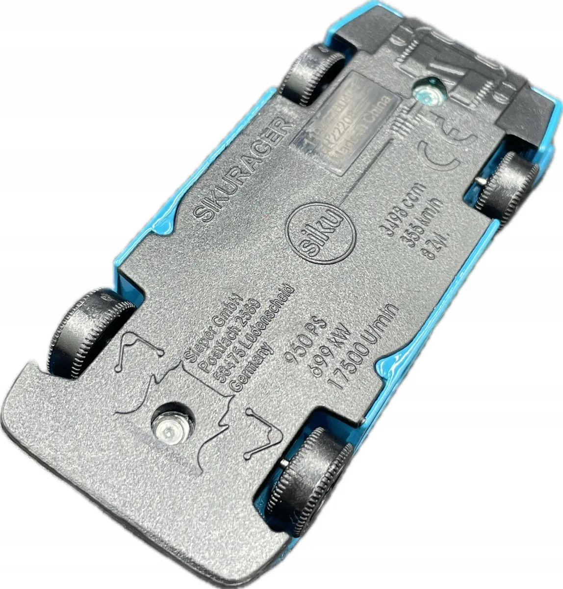 SIKU Raceauto 8630 Special Edition - Blauw