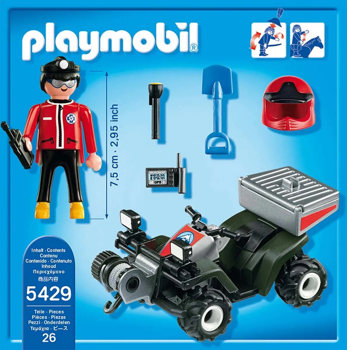 Playmobil Reddingsquad in de Bergen 5429
