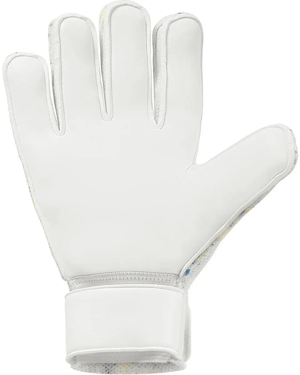 Uhlsport FM Cybertec Starter Soft Keepershandschoenen 6.5 - Wit/Lichtblauw/Zwart