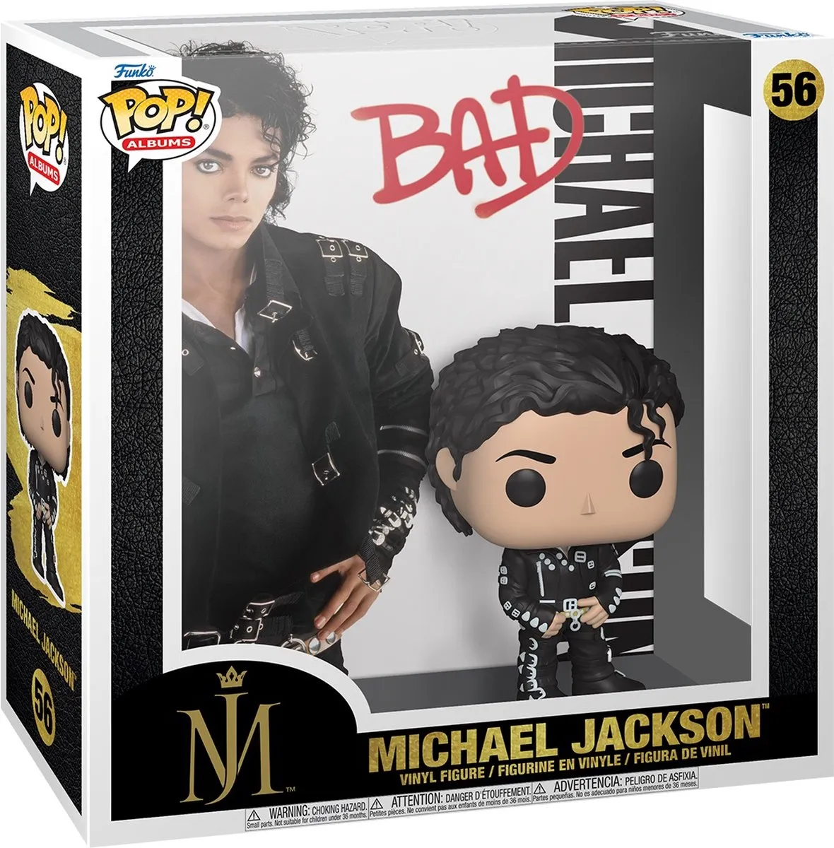 Funko Pop Michael Jackson Bad #56 Verzamelbaar Figuur - Multi