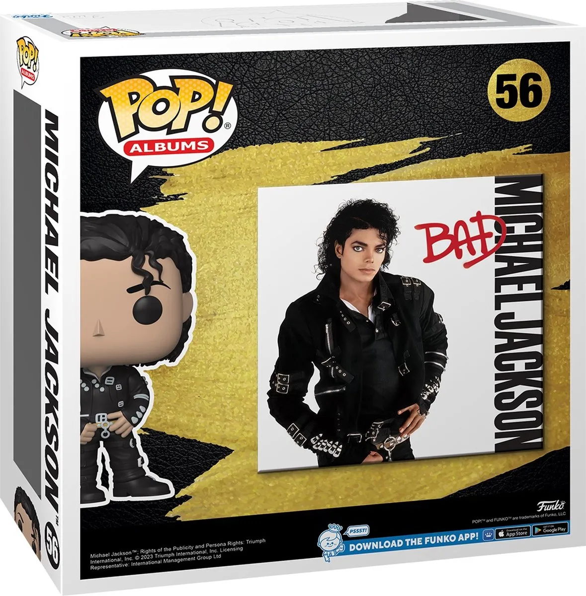 Funko Pop Michael Jackson Bad #56 Verzamelbaar Figuur - Multi
