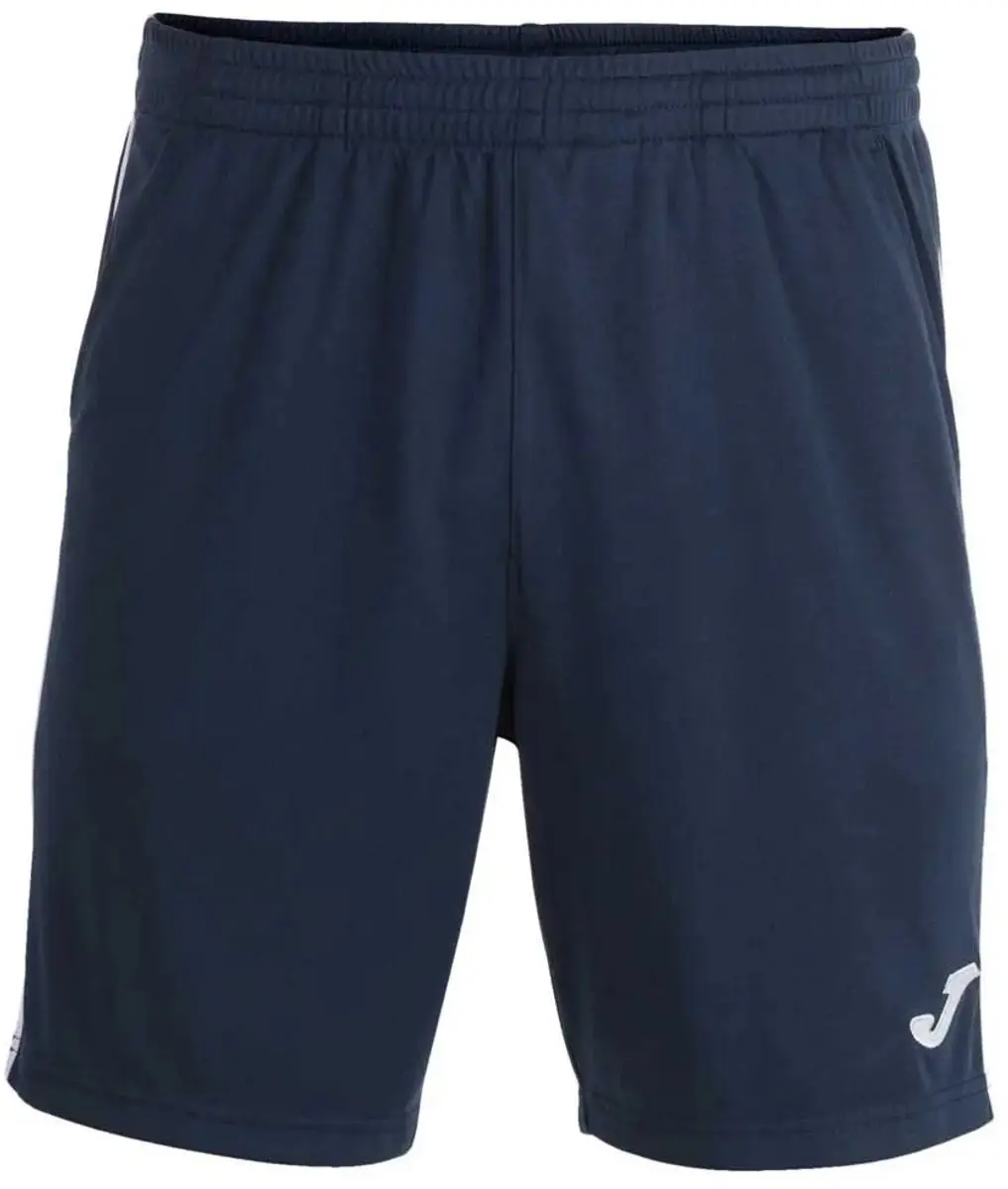 Joma Open III Korte Broek - 2XL/3XL - Donkerblauw/Wit - afbeelding 6 van 6