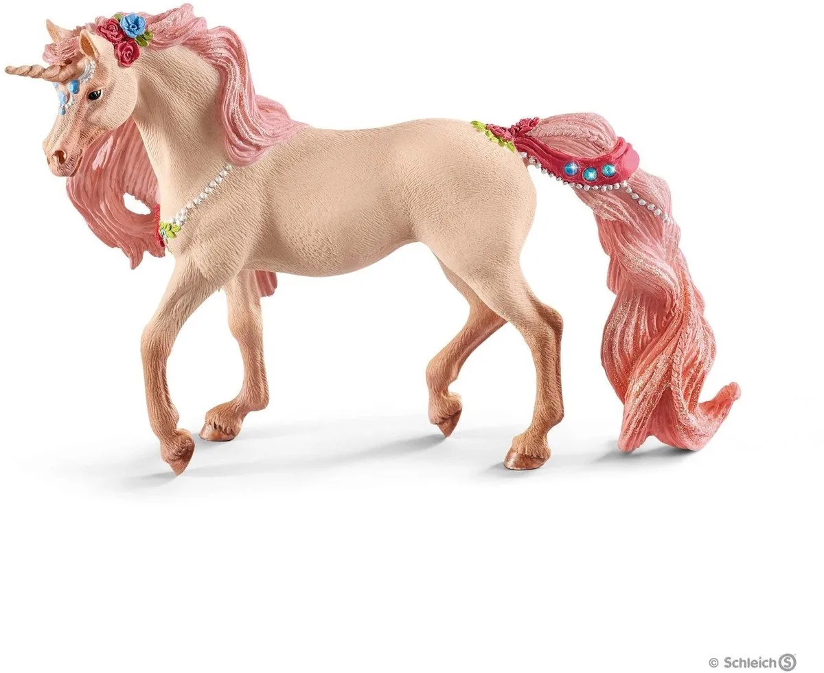 Schleich Bayala Versierde Eenhoorn Speelfiguur 70573 - Multikleur