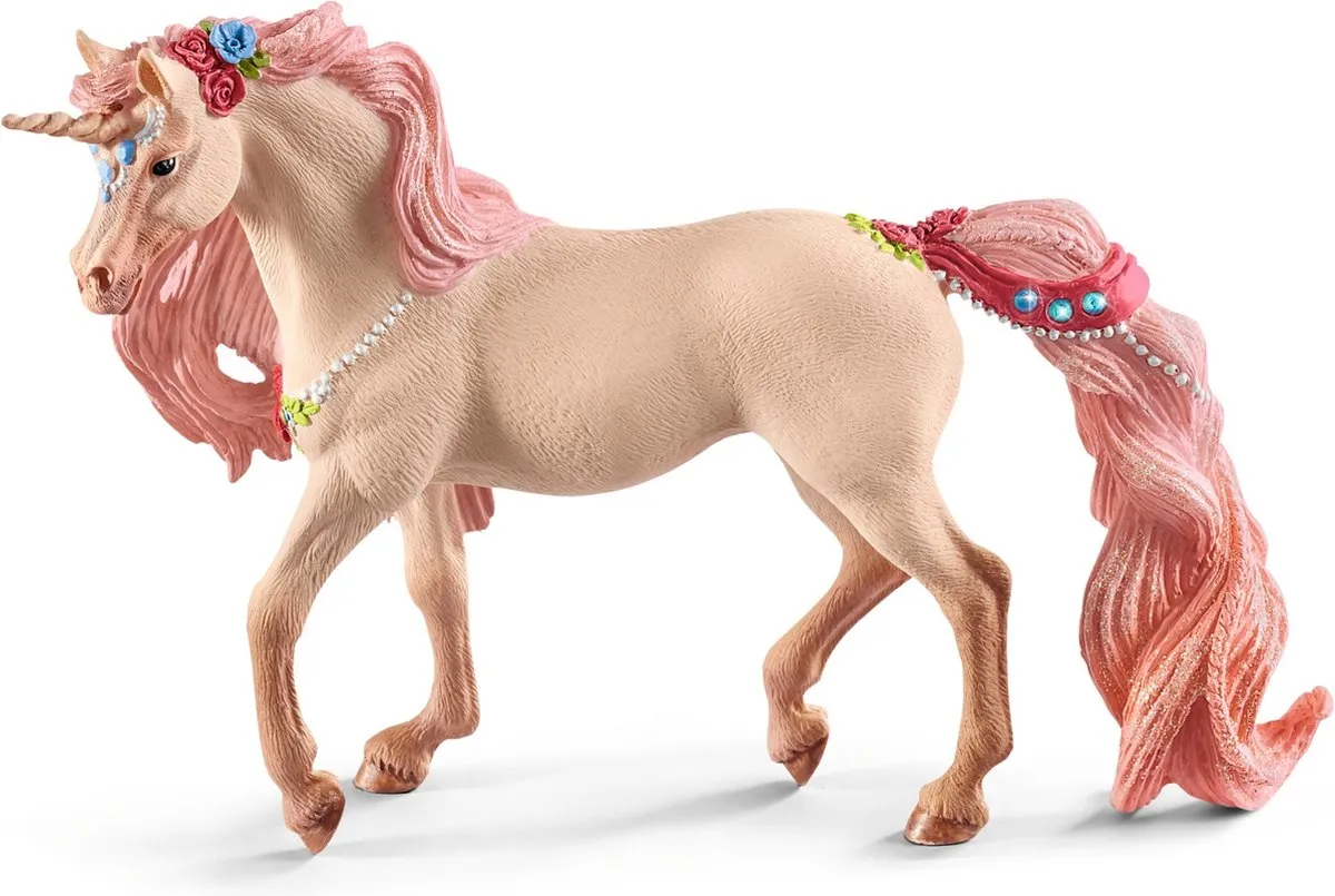 Schleich Bayala Versierde Eenhoorn Speelfiguur 70573 - Multikleur
