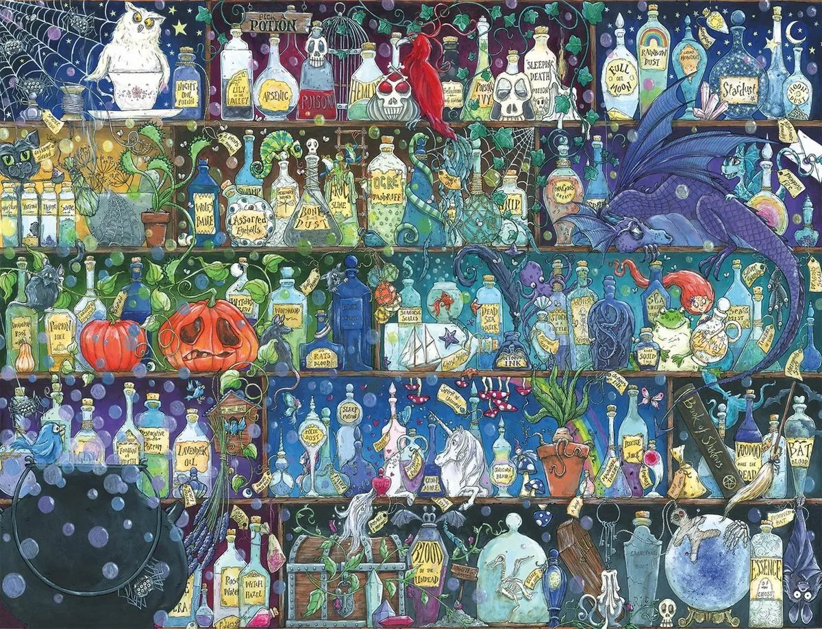 Ravensburger Puzzel De Gifkast 200 Stuks - MPN 160105