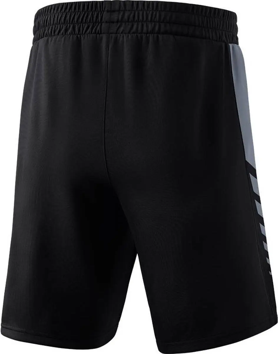 Erima Six Wings Worker Short Heren - M - Zwart