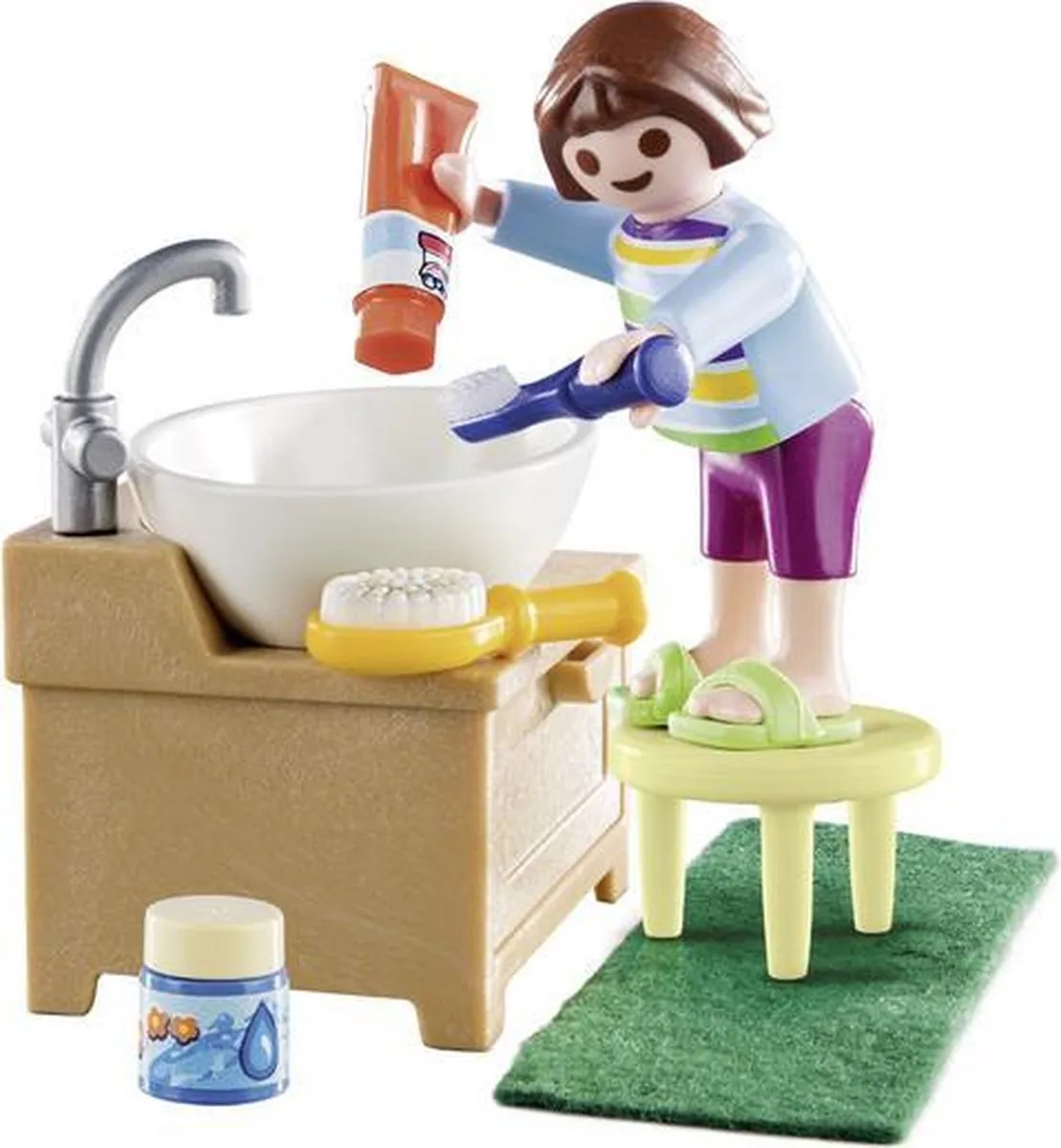 Playmobil Special Plus Meisje aan wastafel 70301 - Multicolor