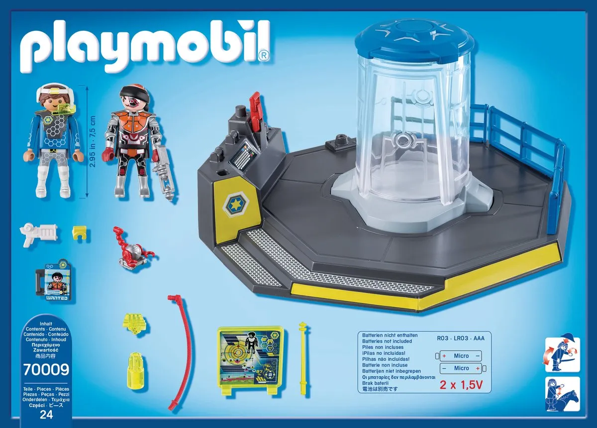 Playmobil SuperSet Galaxy Police 70009 - Multicolor