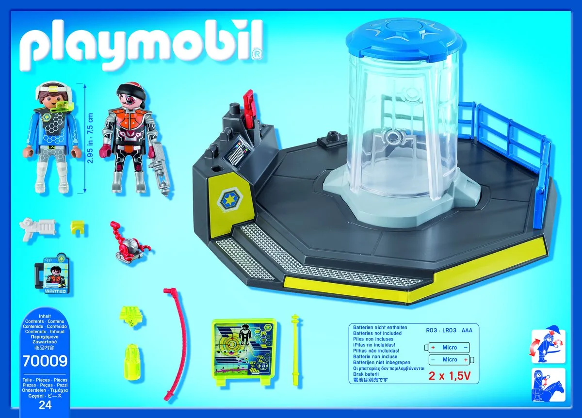 Playmobil SuperSet Galaxy Police 70009 - Multicolor