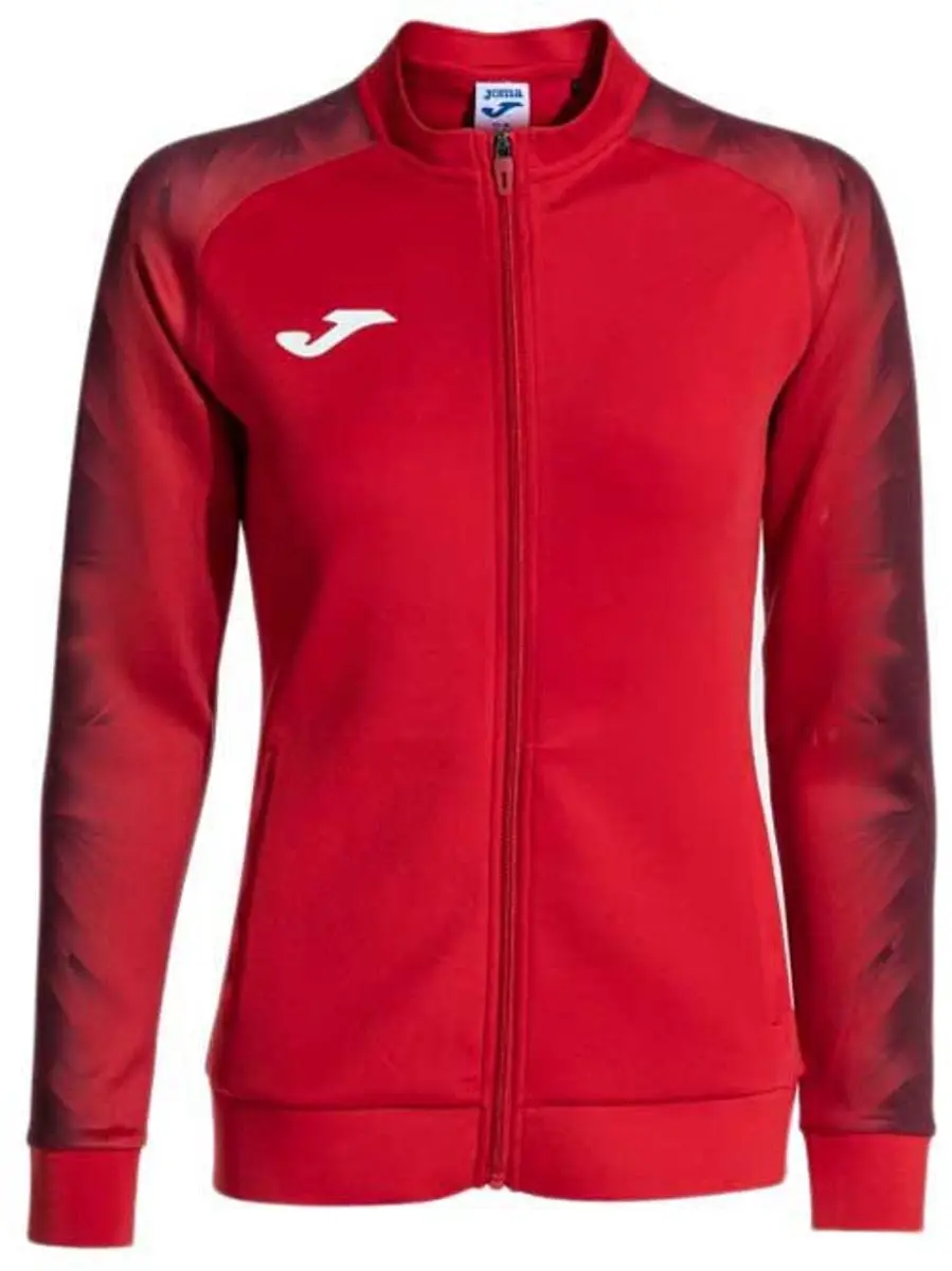 Joma Elite Xi Sweatshirt Met Rits Rood M Vrouw