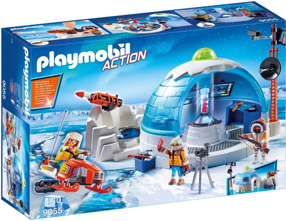 Playmobil Poolexpeditie Hoofdkwartier 9055