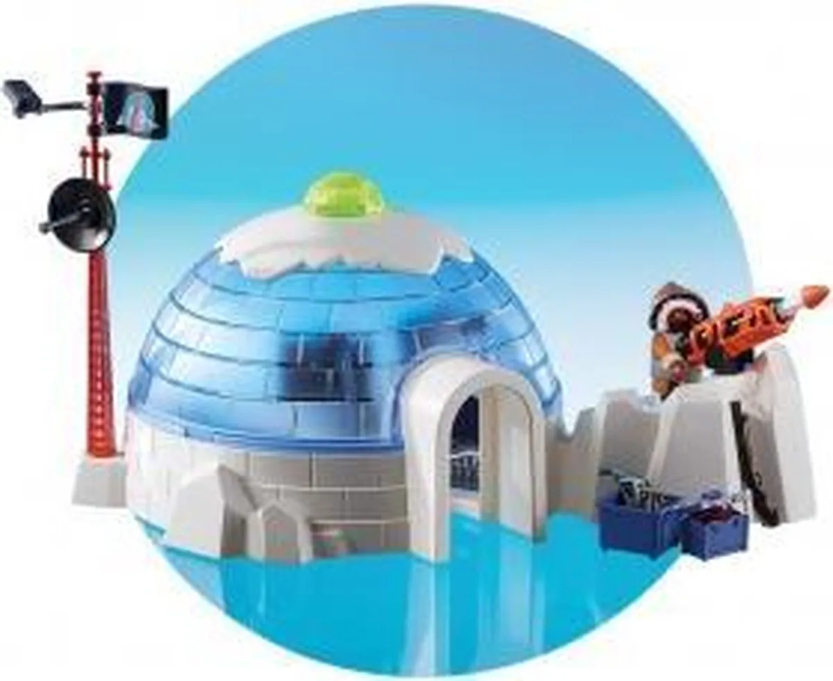 Playmobil Poolexpeditie Hoofdkwartier 9055 - Multicolor
