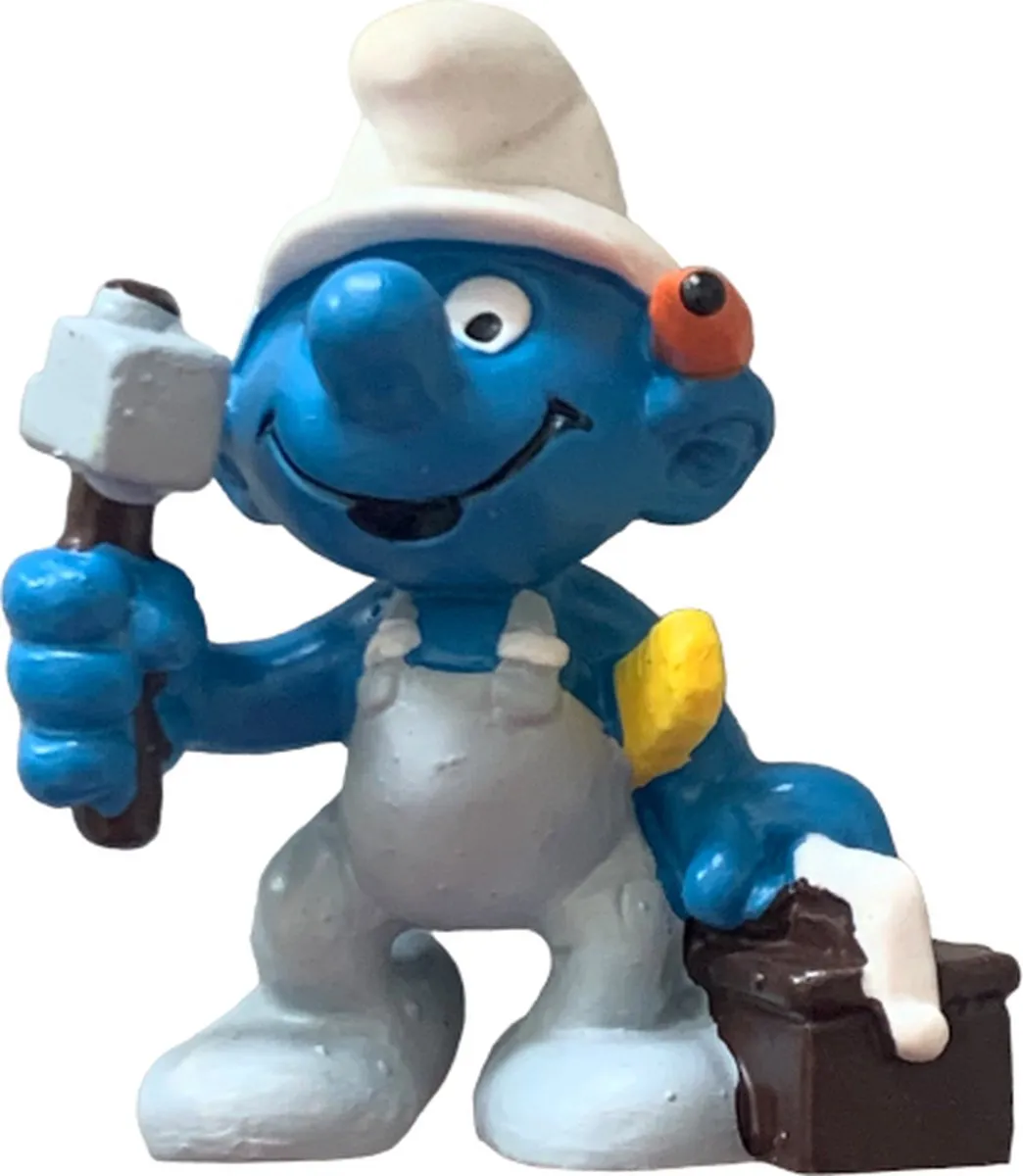 Schleich De Smurfen Knutselsmurf met Gereedschapskist 20171