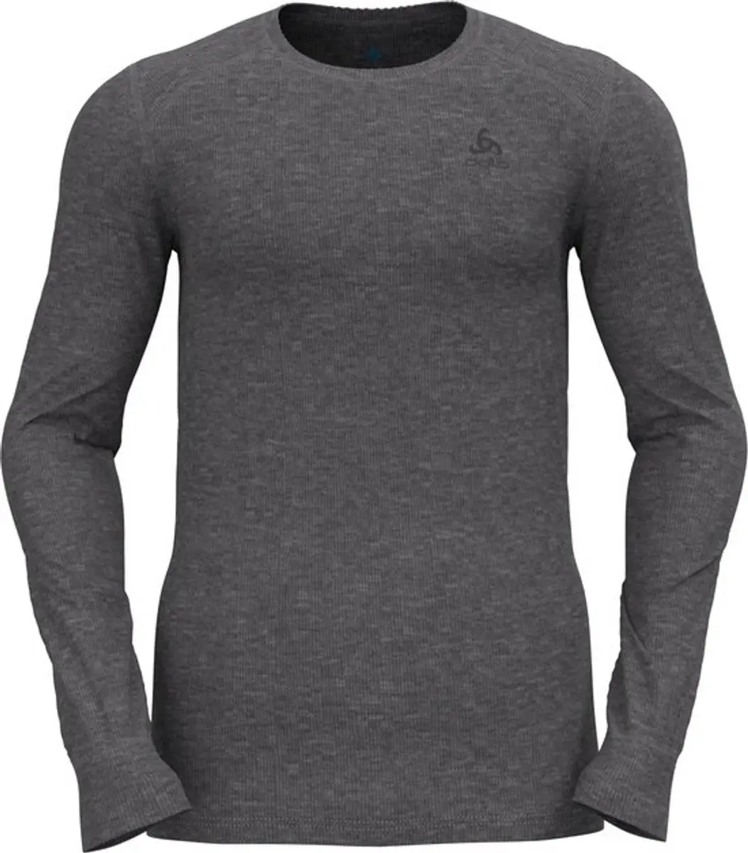 ODLO Active Warm Thermoshirt Heren - S - Donkergrijs