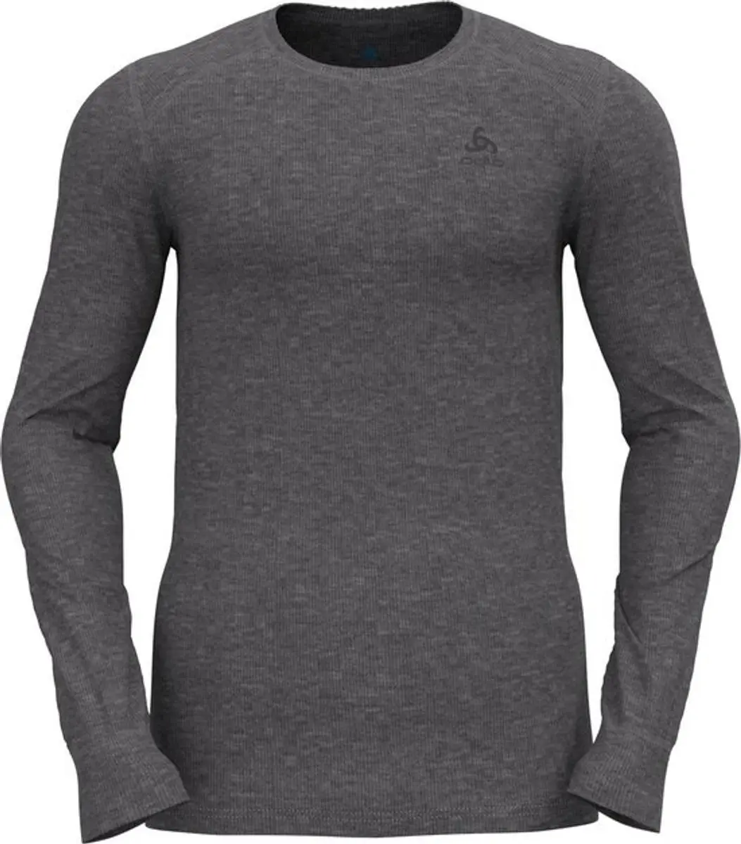 ODLO Active Warm Thermoshirt Heren - Maat M - Donkergrijs